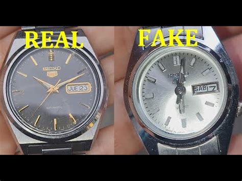 how to tell fake seiko watches|genuine seiko watch verification.